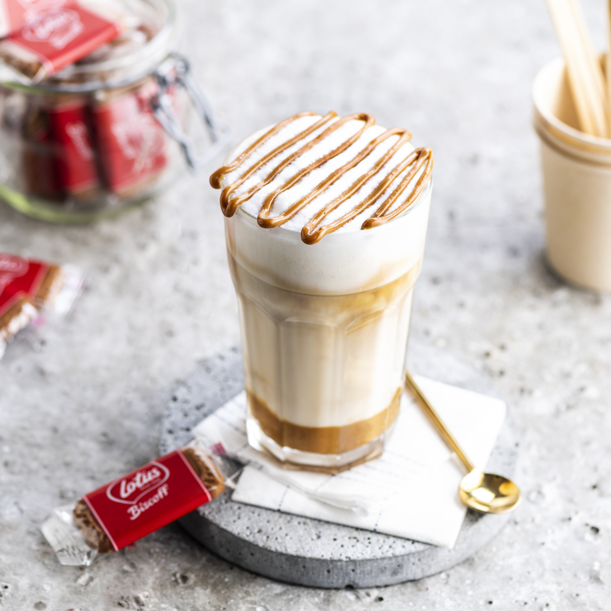 Biscoff Latte Lotus Biscoff